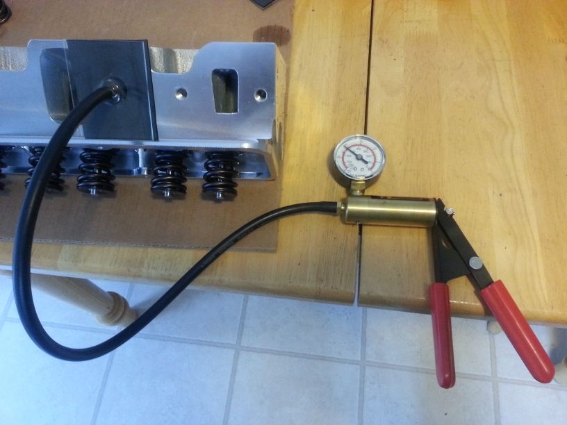 One Quick Way To Check New Cylinder Heads For Valve Seat Leaks. Team